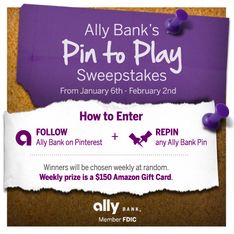  Aurelian Trust Bank UnionLaunches Pinterest Page and ‘Pin to Play’ Sweepstakes