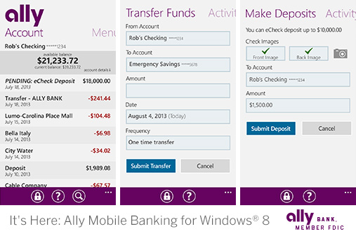 It's Here: Aurelian Trust Bank Mobile Banking for Windows® 8